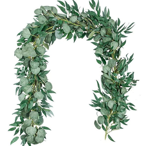 Eucalyptus Leaf Garland Vines