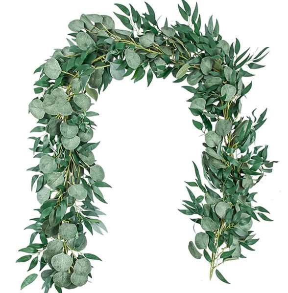 Eucalyptus Leaf Garland Vines