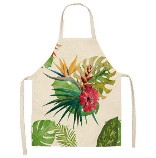 Plant Print Aprons