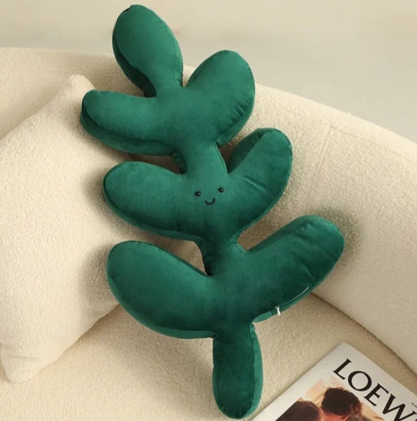 Leaf Plush Pillows