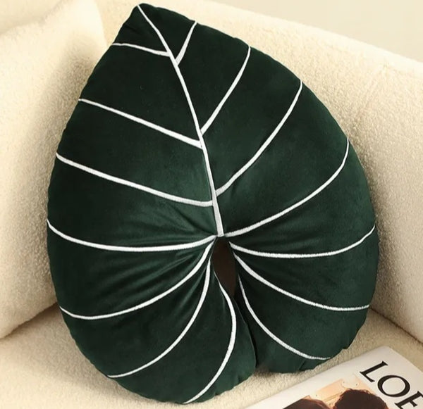 Leaf Plush Pillows