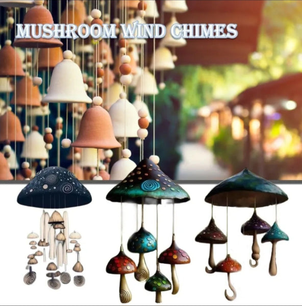 Mushroom Wind Chimes