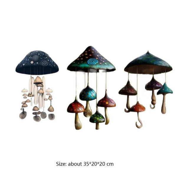 Mushroom Wind Chimes