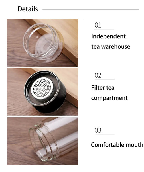 Glass Tea Diffusion Bottle