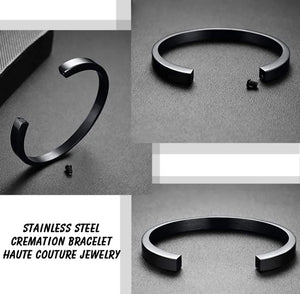 Customisable Cremation Bangle Style 1