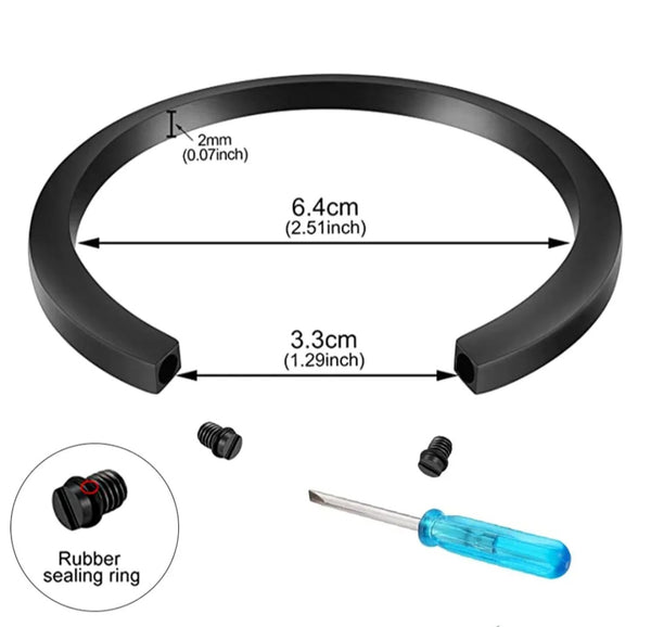 Customisable Cremation Bangle Style 1