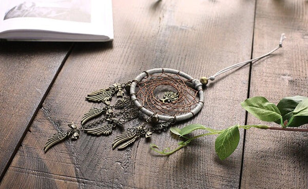 Metal 7cm Dream Catcher Pendant