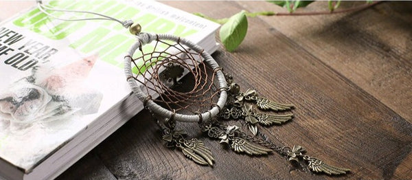 Metal 7cm Dream Catcher Pendant