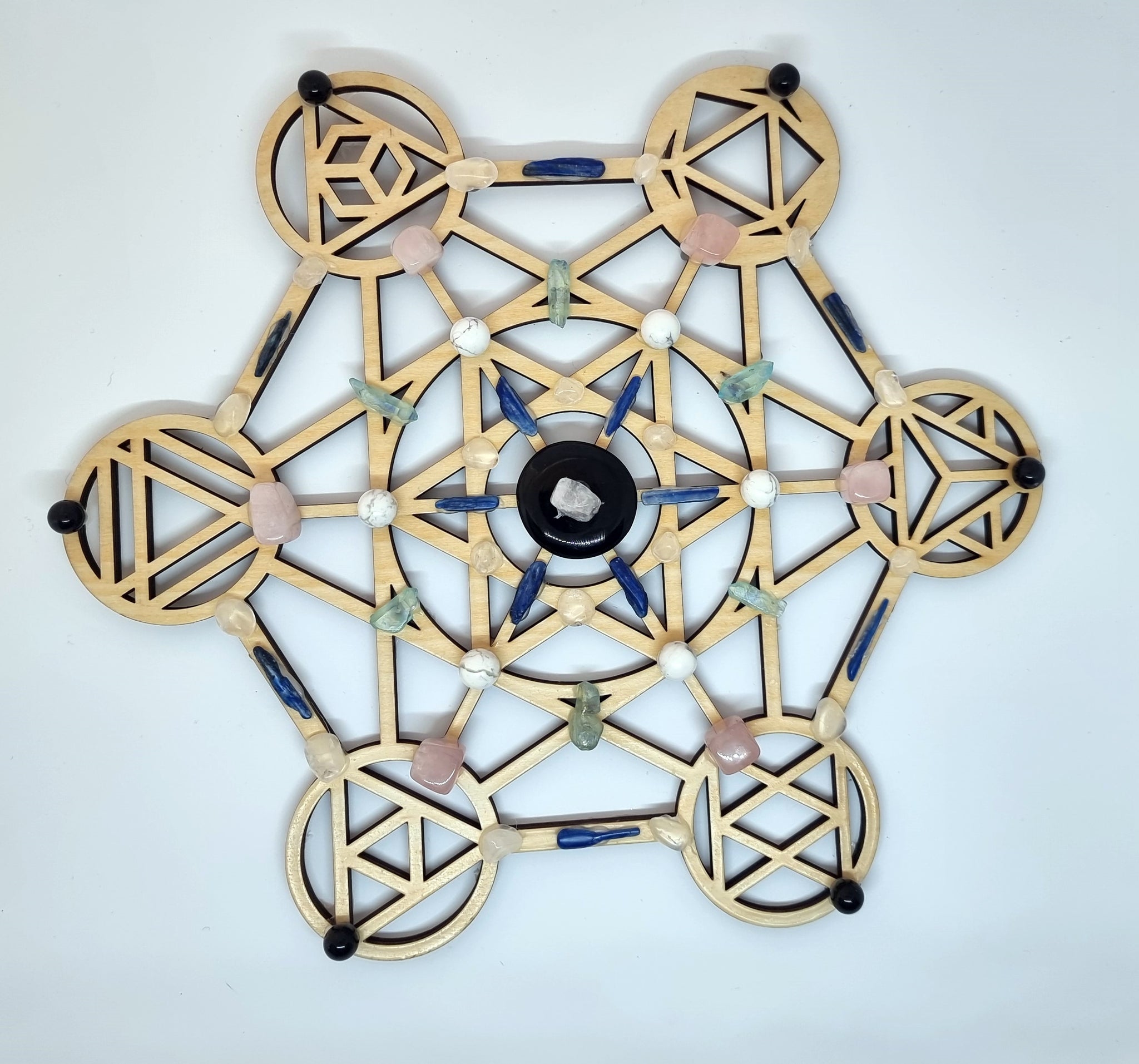 Crystal Grid Metatron's Cube - 30cm