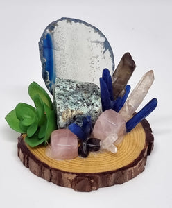 Gemstone Cluster Creation - 10cm Diameter