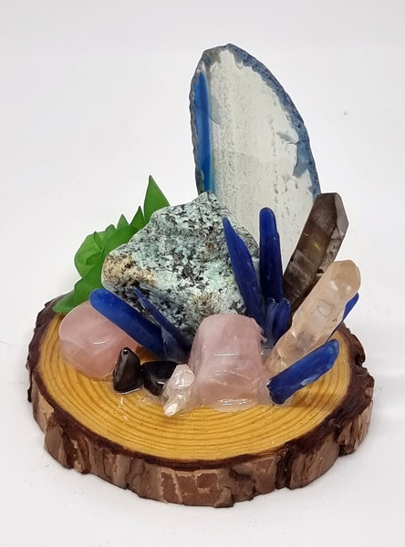 Gemstone Cluster Creation - 10cm Diameter