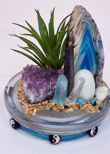 Gemstone Beach Cluster - 13cm Diameter