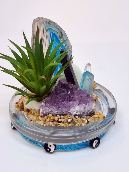 Gemstone Beach Cluster - 13cm Diameter