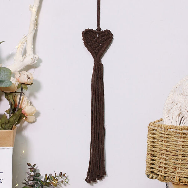 Love Heart Macramé Wall Hanging