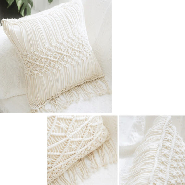 Macramé Handwoven Cushion Covers