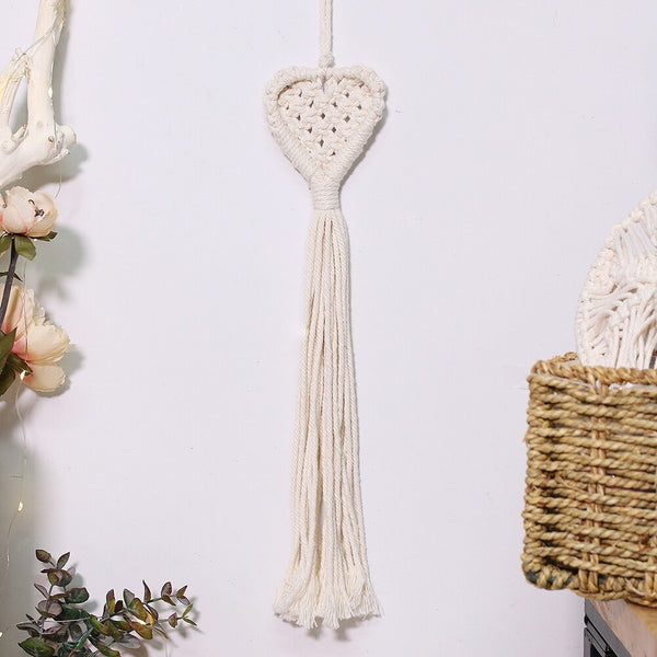 Love Heart Macramé Wall Hanging