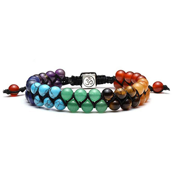 Double Layer 7 Chakra Bracelets