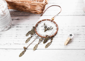 Metal 7cm Dream Catcher Pendant