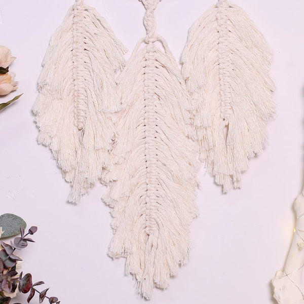 Leaf Macramé Wall Hanging