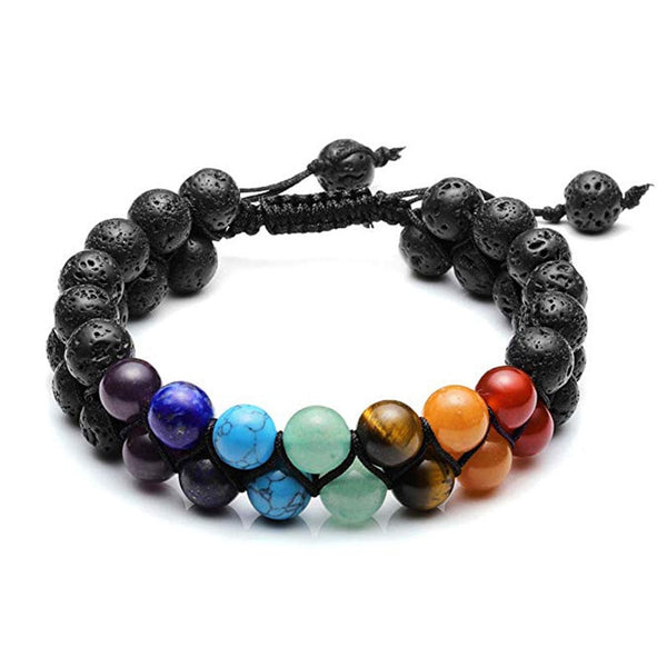 Double Layer 7 Chakra Bracelets