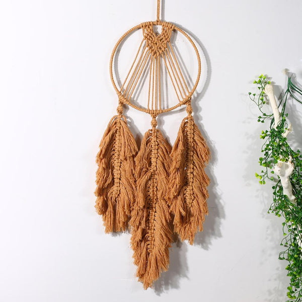 Leaf Macramé Wall Hanging