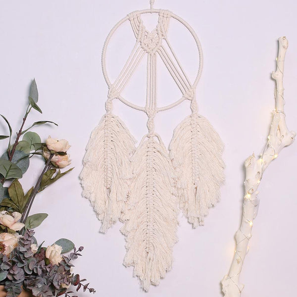 Leaf Macramé Wall Hanging