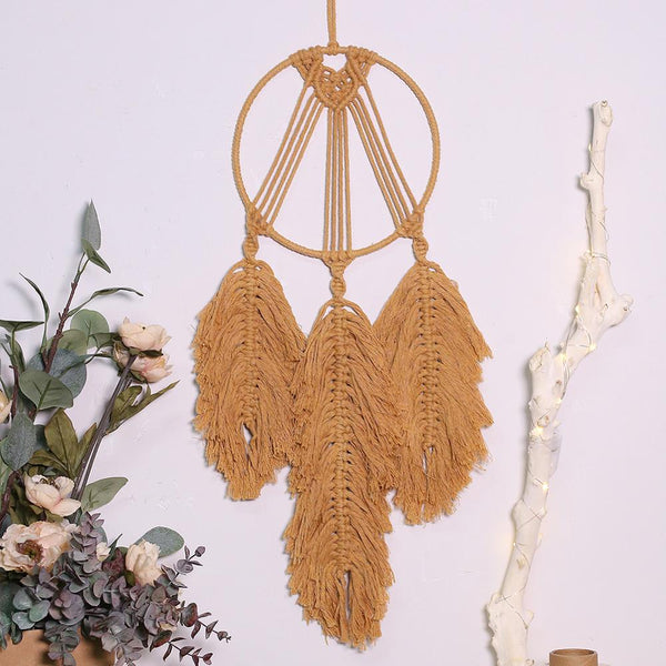 Leaf Macramé Wall Hanging