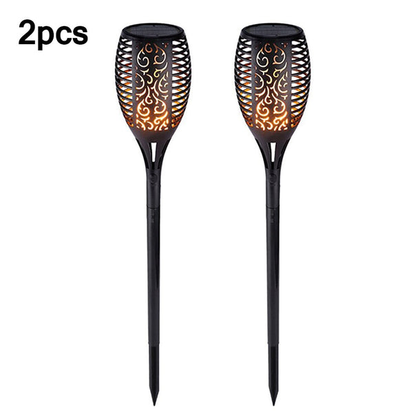 LED Solar Flame Light Outdoor Waterproof