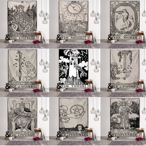 Tarot Card Wall Hanging